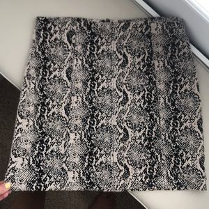 BRAND NEW Free People Snakeskin Skirt